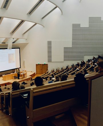 A university lecture hall